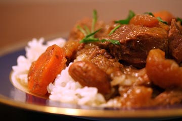 Lamb and Apricot Tagine