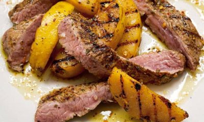 Northern Living - Hot lamb and quince salad