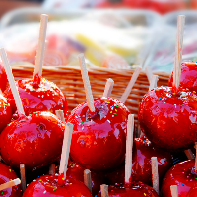 DIY Toffee Apples for Bonfire Night